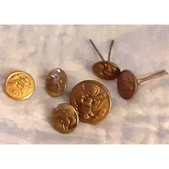 Vintage Lot of 6 Various Military  militaria - Picture 1 of 7